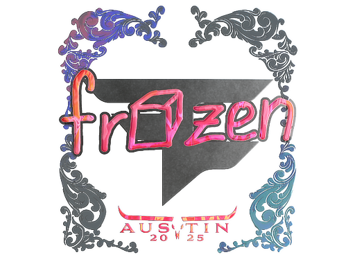 Sticker | frozen (Holo) | Austin 2025