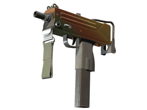 Souvenir MAC-10 | Amber Fade (После полевых испытаний)