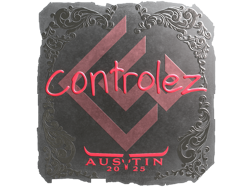 Sticker | controlez (Foil) | Austin 2025