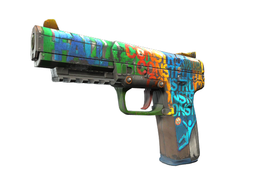 Souvenir Five-SeveN | Fall Hazard (После полевых испытаний)