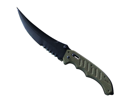 ★ Flip Knife | Blue Steel (Закаленное в боях)