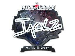 Наклейка | JaCkz (металлическая) | Берлин-2019
