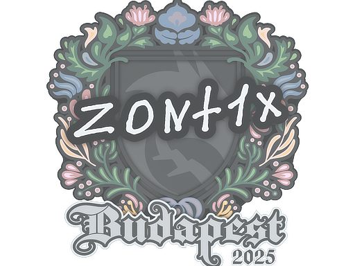 Sticker | zont1x | Budapest 2025