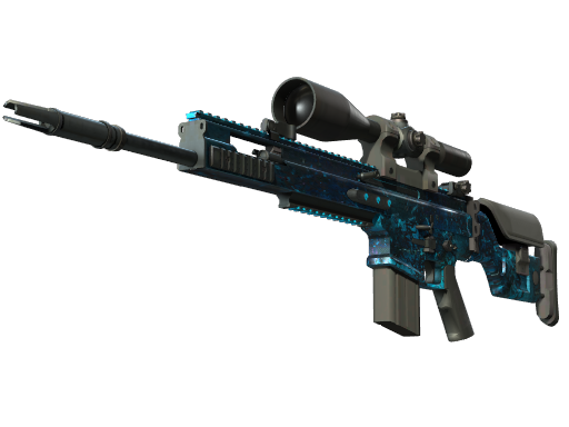 StatTrak™ SCAR-20 | Grotto (Поношенное)