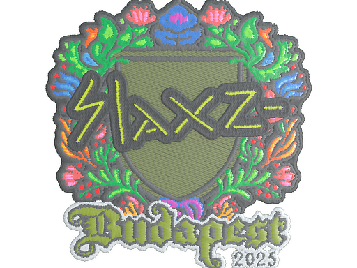 Sticker | slaxz- (Embroidered) | Budapest 2025