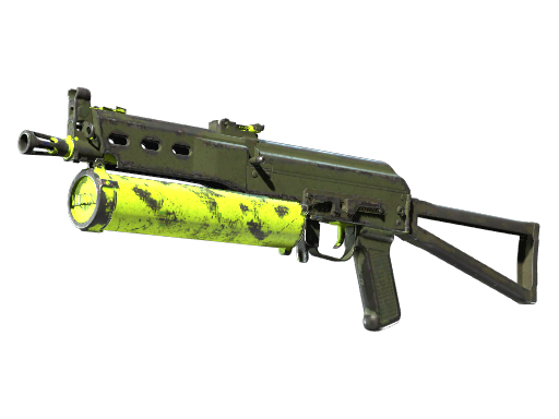 PP-Bizon | Chemical Green (Закаленное в боях)