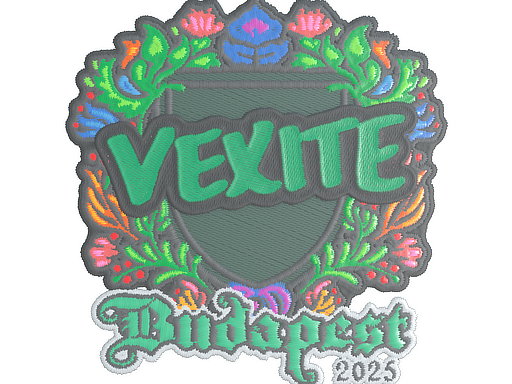 Наклейка | vexite (вышитая) | Будапешт-2025