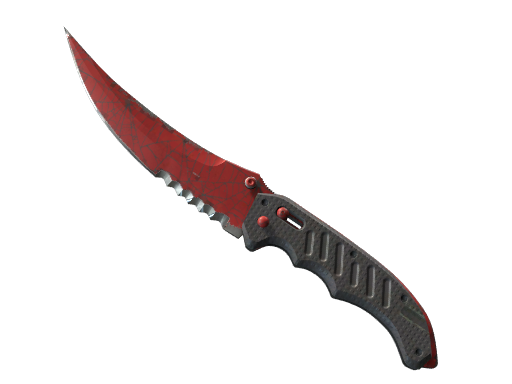 ★ Flip Knife | Crimson Web (После полевых испытаний)