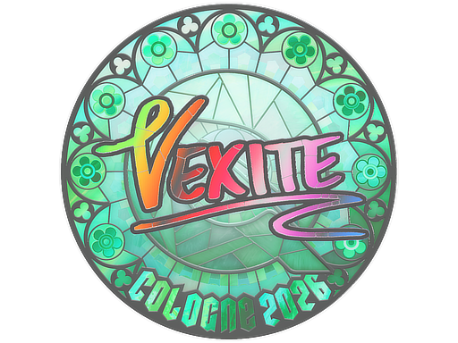 Наклейка | vexite (голографическая) | Кёльн-2026
