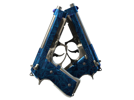 Dual Berettas | Cobalt Quartz (Немного поношенное)