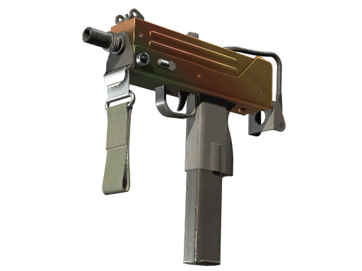 MAC-10 | Amber Fade (Немного поношенное)