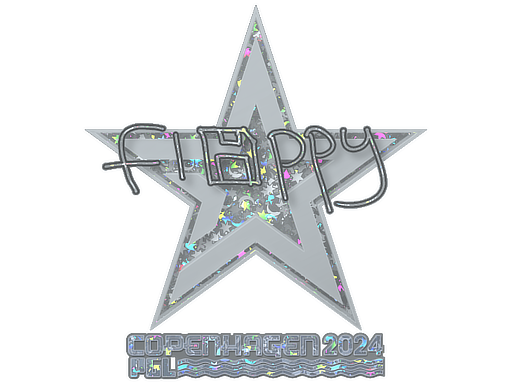 Sticker | floppy (Glitter) | Copenhagen 2024