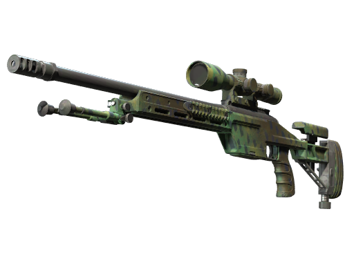 Souvenir SSG 08 | Jungle Dashed (Немного поношенное)