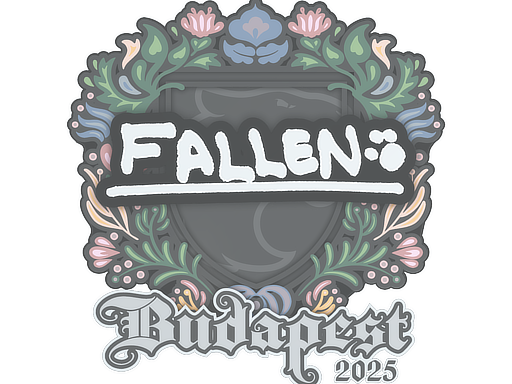 Наклейка | FalleN | Будапешт-2025