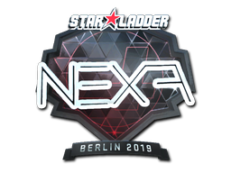 Наклейка | nexa (металлическая) | Берлин-2019