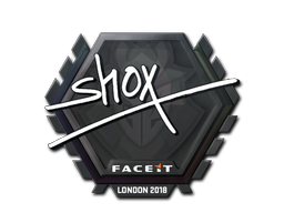 Наклейка | shox | Лондон-2018