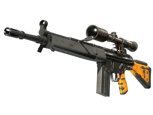 G3SG1 | Orange Kimono (Закаленное в боях)