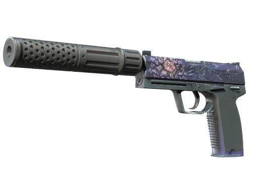 USP-S | Black Lotus (Немного поношенное)