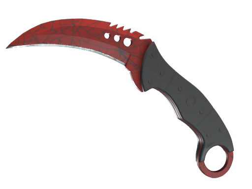 ★ Talon Knife | Crimson Web (Немного поношенное)
