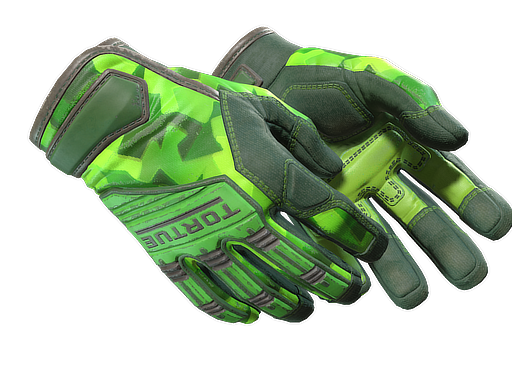 ★ Specialist Gloves | Lime Polycam (Поношенное)
