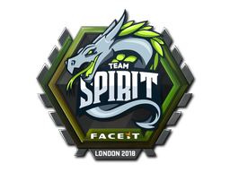 Наклейка | Team Spirit | Лондон-2018