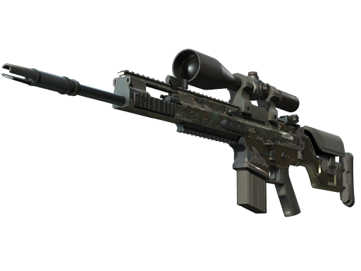 SCAR-20 | Army Sheen (После полевых испытаний)