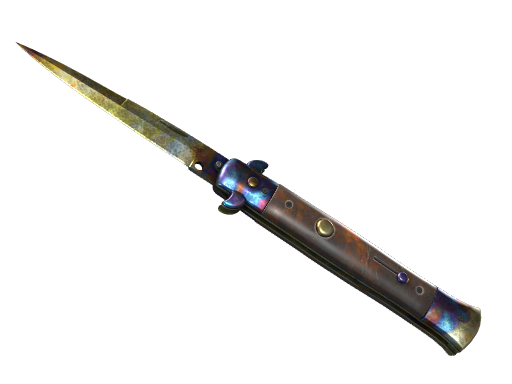 ★ Stiletto Knife | Case Hardened (Закаленное в боях)