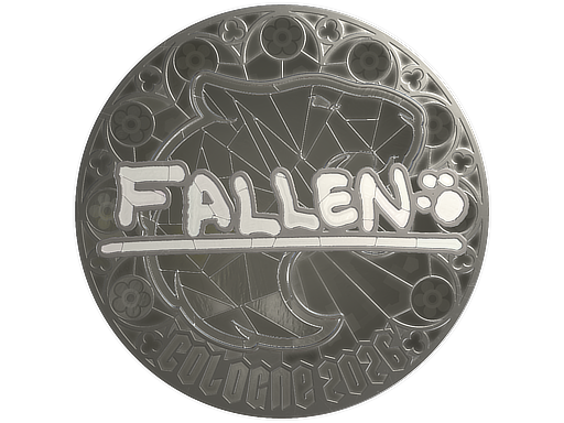 Наклейка | FalleN (металлическая) | Кёльн-2026