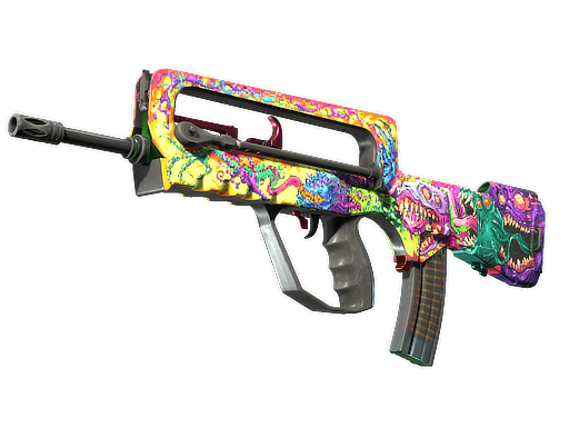 FAMAS | Bad Trip (Немного поношенное)