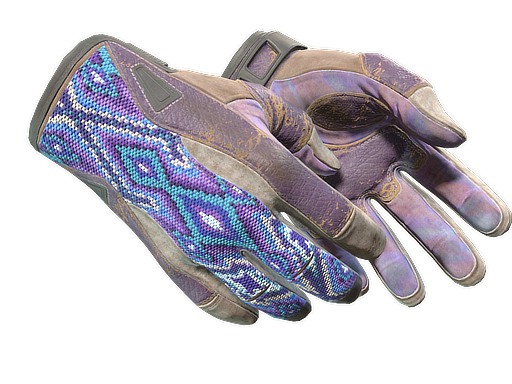 ★ Sport Gloves | Violet Beadwork (Закаленное в боях)
