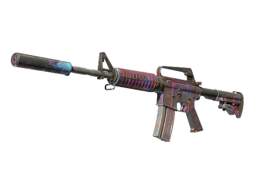M4A1-S | Glitched Paint (Закаленное в боях)