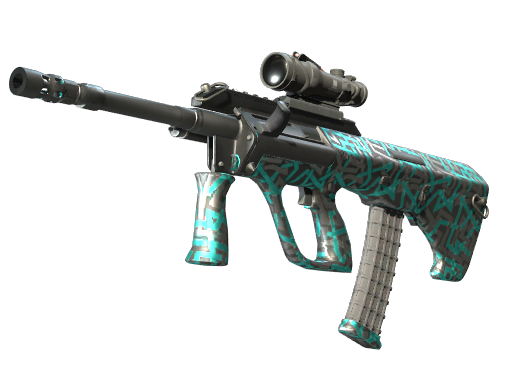 StatTrak™ AUG | Ricochet (Немного поношенное)
