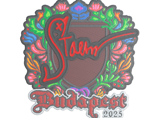 Sticker | Staehr (Embroidered) | Budapest 2025