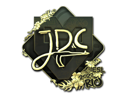 Наклейка | JDC (золотая) | Рио-2022