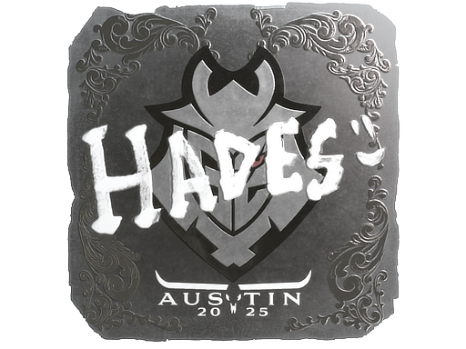 Sticker | hades (Foil) | Austin 2025