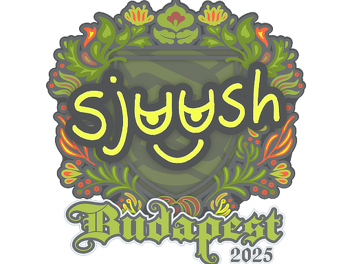 Sticker | sjuush | Budapest 2025