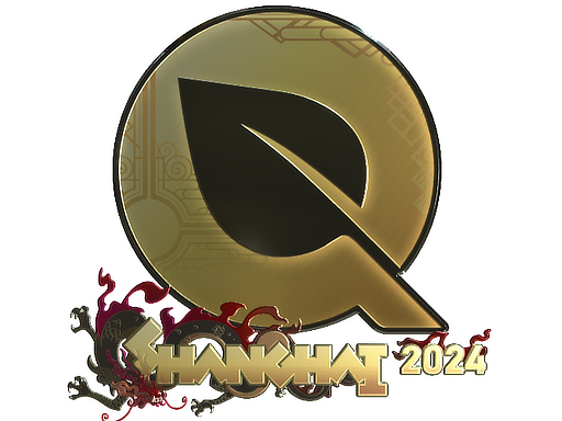 Наклейка | FlyQuest (золотая) | Шанхай-2024