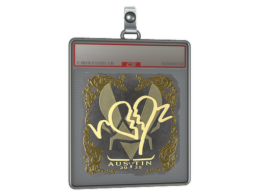 Sticker Slab | ropz (Gold) | Austin 2025