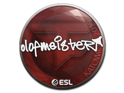 Наклейка | olofmeister | Катовице-2019