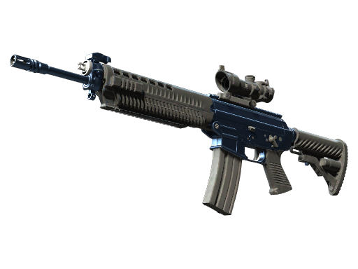 SG 553 | Anodized Navy (Прямо с завода)
