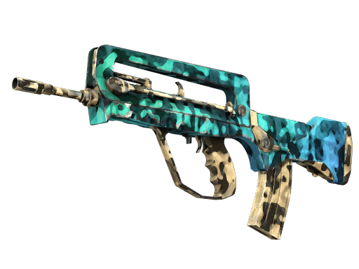 Souvenir FAMAS | Waters of Nephthys (Закаленное в боях)