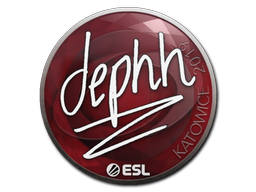 Наклейка | dephh | Катовице-2019