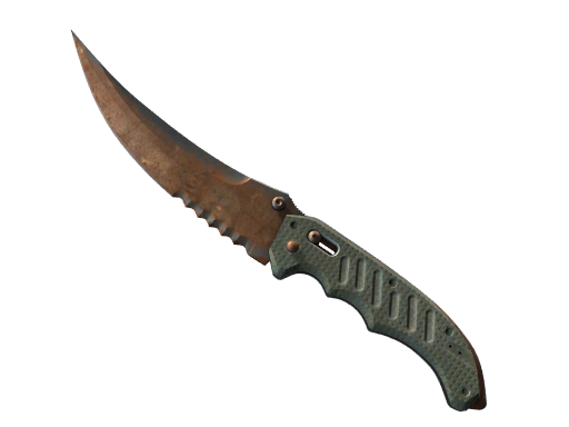 ★ StatTrak™ Flip Knife | Rust Coat (Закаленное в боях)