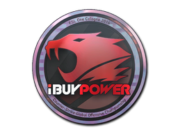 Наклейка | iBUYPOWER (голографическая) | Кёльн-2014