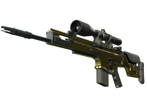 SCAR-20 | Brass (После полевых испытаний)