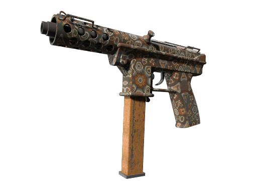 Tec-9 | Orange Murano (Закаленное в боях)