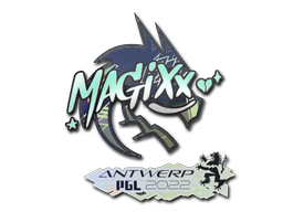 Наклейка | magixx (голографическая) | Антверпен-2022