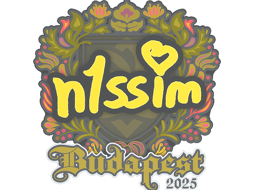 Sticker | n1ssim | Budapest 2025