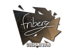 Наклейка | friberg | Кёльн-2016