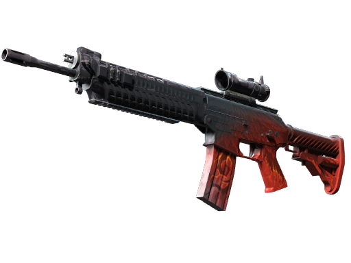 SG 553 | Darkwing (Поношенное)